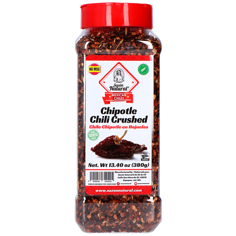 Sazon Natural Chipotle Flakes 380g Mexican Chipotle Chilli Flakes for
